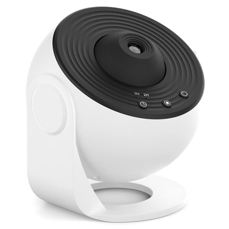 

LED Star Projector Galaxy Night Light Rotating Nebula Projector Lamp Living Room Decor Black/White