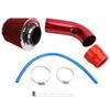 Universelles 76mm Auto Rennsport Turbo Induktionsrohr Schlauch Kit Mit Luftfilterkegel Einlass Kaltluftansaugsystem Aluminium Ansaugrohr