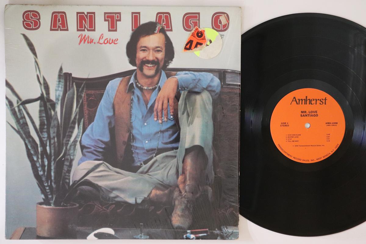 

LP-пластинка САНТЬЯГО Мистер. Любовь AMH1008 AMHERST US SoulFunk Б/У