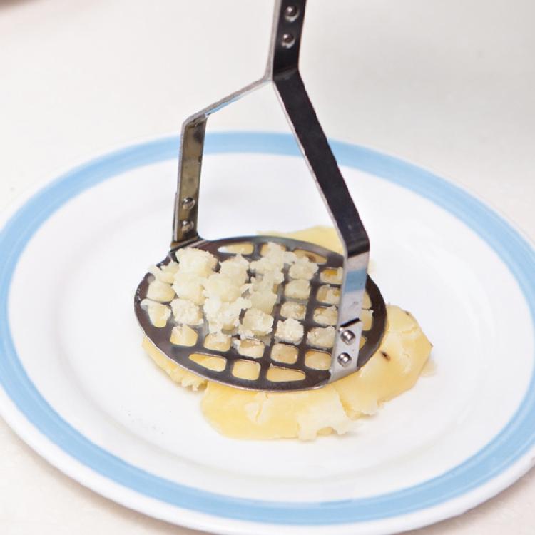 Pressed Potato Masher Ricer Puree Juice Maker Stainless Steel Potatoes Crusher