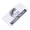 1 pezzo ABS Cummins Turbo Diesel Badge Adesivo Auto Logo Posteriore Adesivo Paraurti Posteriore Portellone Bagagliaio Adesivo Parafango Laterale Emblema Styling Accessori