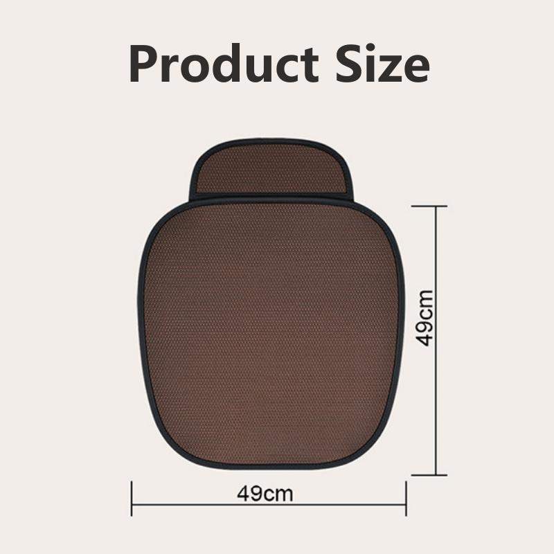 1pc Seat Cushion Protector Pad  Ice Silk Seat Cushion Pad Breathable Four Seasons Automobiles Covers For Most Car Universally