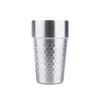 Chaxun Hammered Stainless Steel Double-Layer Stepped Tea Cup