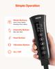 VEVOR Leg Compression Massager 3 Heat Settings Air Compression Leg Massager, For Daily Relaxation, 6 Modes, 3 Massage Intensities