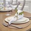 Burlap Round Placemats Jute Photo Props Party Dinner Table Decoration  Festival Home Decor