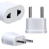 2pcs White Travel Charger Wall AC Power Plug Adapter Convert