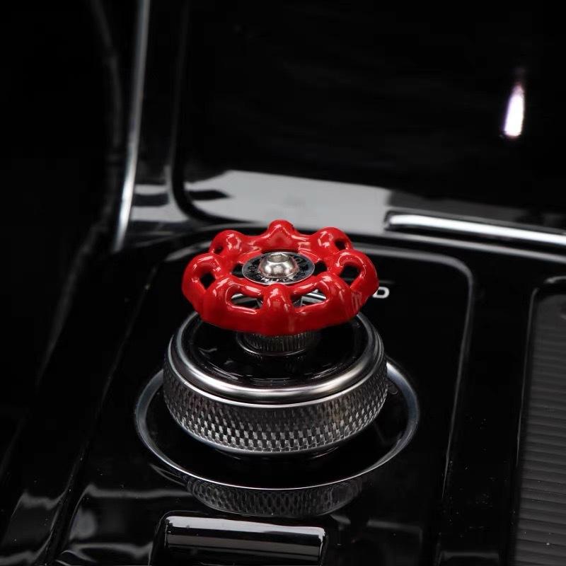 Car Creative Switch Valve Modification, One-button Start, Car Central Control Knob, Metal Decoration Decoration, Gear Handle Modification