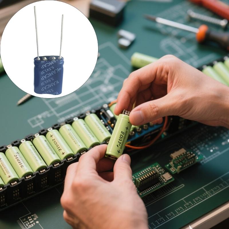 Instantly Use Supercapacitor Module 5.5V 1.5F Prewired Voltages Balance Super Capacitor Embedde System Power Solution