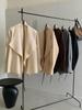 2025 Fall/Winter Women's Mid-Length Waist-Cinching Knit Cardigan Sweater