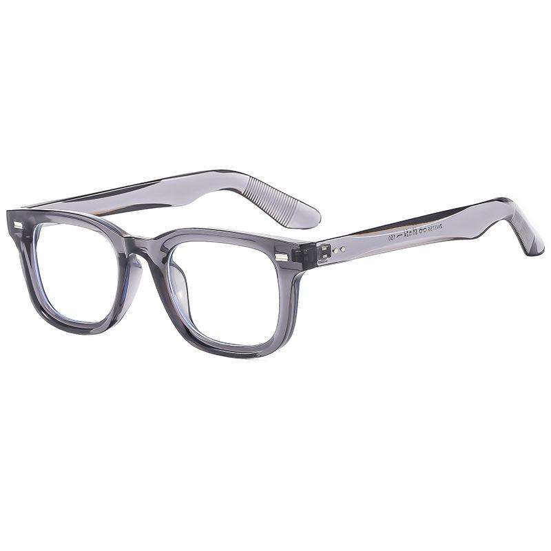 JYL TS Square Glasses Blue Light Blocking Style For Plain Vision Z3755