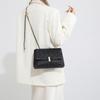 Elegant Pu Quilted Chain Crossbody Bag For Women Perfect For Daily Casual Use