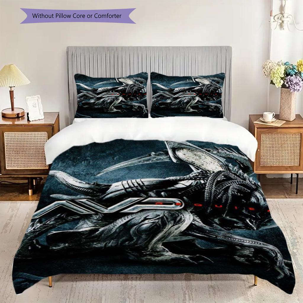 Fugitive Predator Statue Prime Studio Bedding 1 Duvet Cover 2 Pillowcase Without Core Duvet Cover And Pillowcase Christmas Birthday Gift
