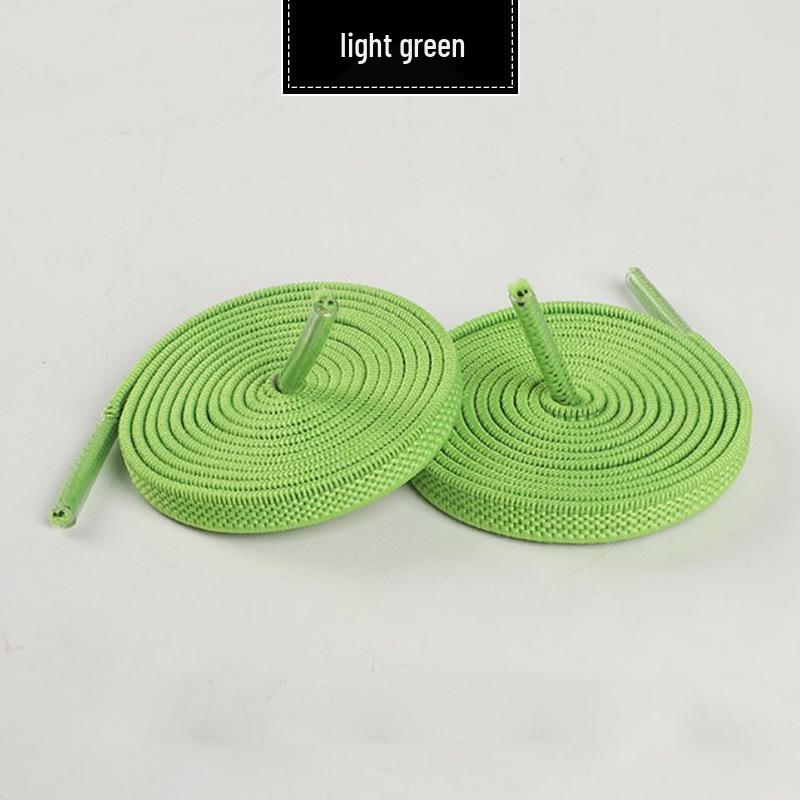 0.6cm Wide Elastic Flat Shoelaces for Sneakers and Canvas Shoes