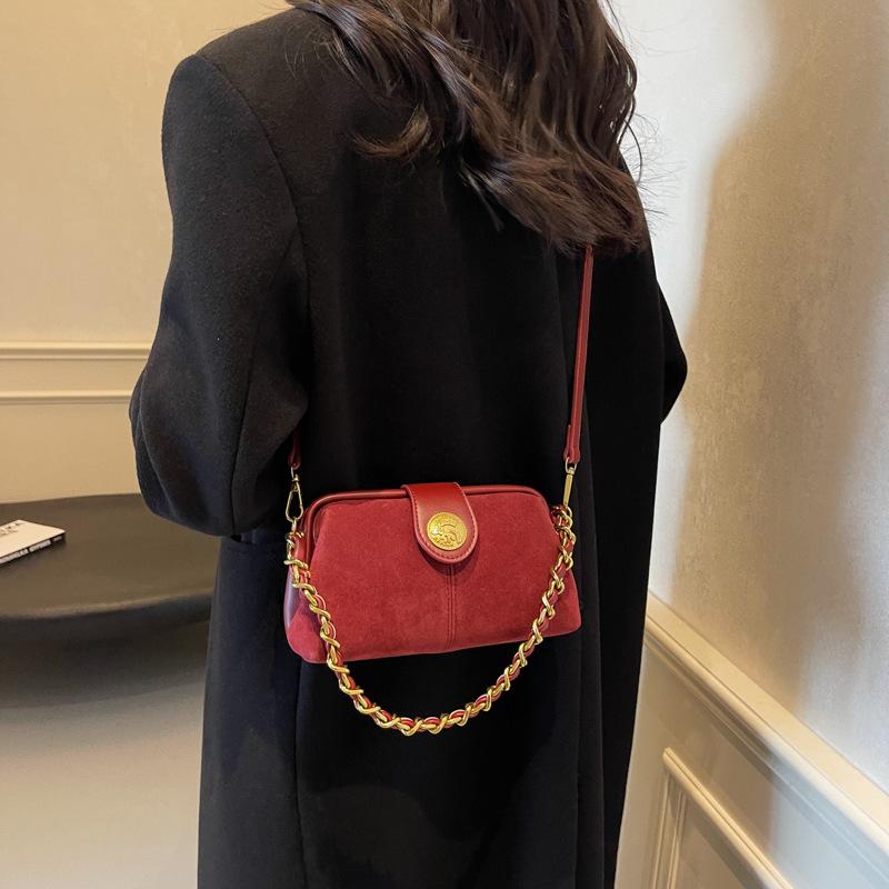 Small bag women's new summer matte chain doctor bag high-end niche shoulder messenger bag