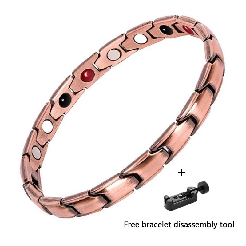 Couples' Accessories Fashionable Energy Magnetic Alloy Bracelet Magnetic Bracelet for Women and Man