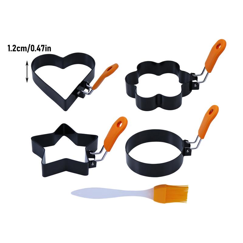 Muffinring Spiegelei Former Antihaft Spiegelei Ring Grill Pfannkuchen Former Für Omelett Sandwiches