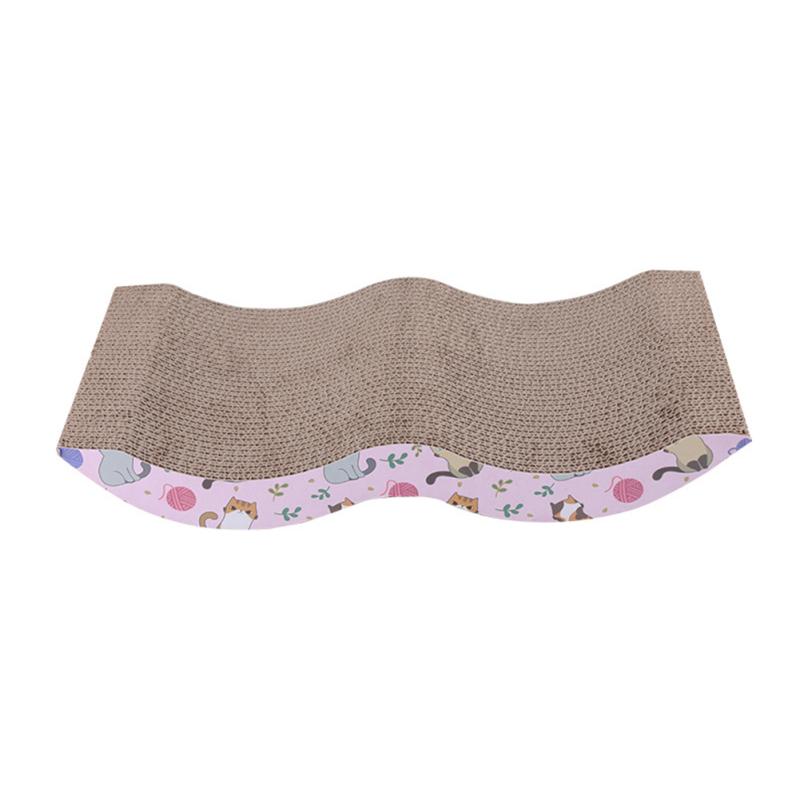 Cat Scratching Board Corrugated Paper Claw Grinder Wear-resistant Anti-scratch Cat Scratcher Pet Toy