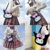 Adorable Kuromi Plush Handbag For Women And Girls Featuring Cute Kawaii Design