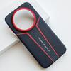 For Huawei Mate 80 70 60 Pro Plus Max Case Air Metal Alloy Camera Independent Buttons Carbon Fiber Pattern Leather Cover