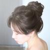 Chignon Hairpiece Elastic Attractive Smooth Bun Ponytail Hair Pieces for Ladies