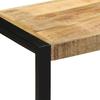 Bench 60x35x45 cm Rough Solid Mango Wood