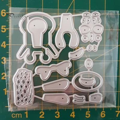 Κινούμενα σχέδια καμηλοπάρδαλη κοπής πεθαίνουν Scrapbooking μέταλλο ανάγλυφο DIY χαρτί χειροτεχνίας καλούπι