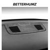 Betterhumz Für BMW 3er E90 E92 E93 Auto Armaturenbrett Lüftungsgitter Auslass Rahmen Verkleidung Aus Alcantara Innenraumzubehör