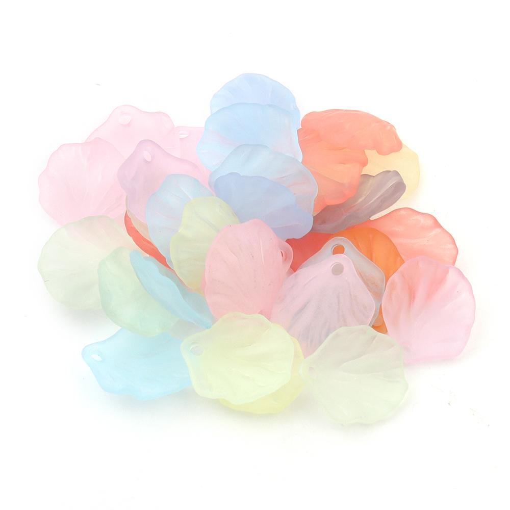 100pcs/lot Candy Color  Acrylic Beads Colorful Multi-shaped Loose Spacer Beads for Necklace Bracelet Jewerly Making Accessories