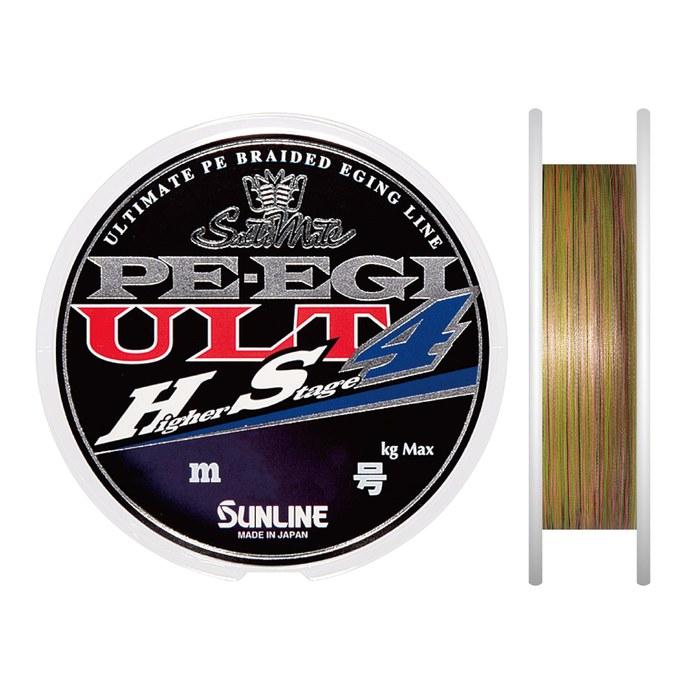 Sunline Saltimate PE EGI ULT HS4 240m 0.5 Number 3.9kg 4-Pack (White/Pink/Light Green)