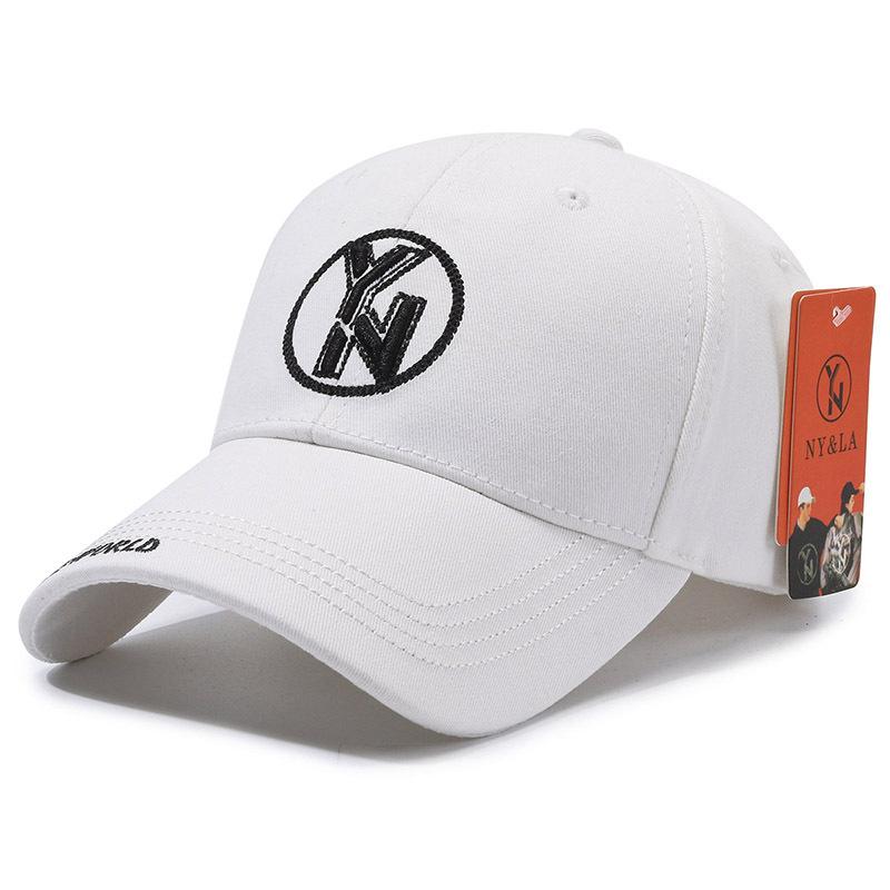 

Sunshade sunscreen fashionable versatile men s and women s trendy hard top baseball cap білий