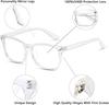 CREEK Blue Light Blocking Glasses Gaming Filter Square Eyeglasses for Eye Protection Men Women, Computer/Tablet/Laptop/Mobile/TV, Anti-blue & Ant