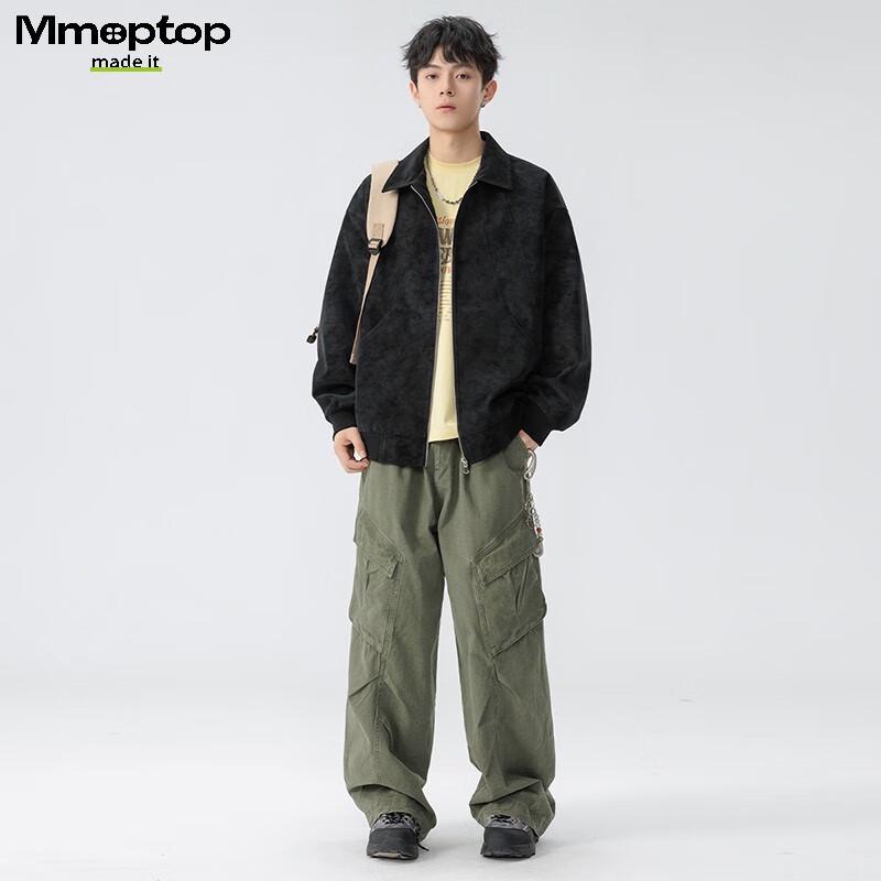MMOPTOP Men's Retro Suede Functional Jacket MJK02