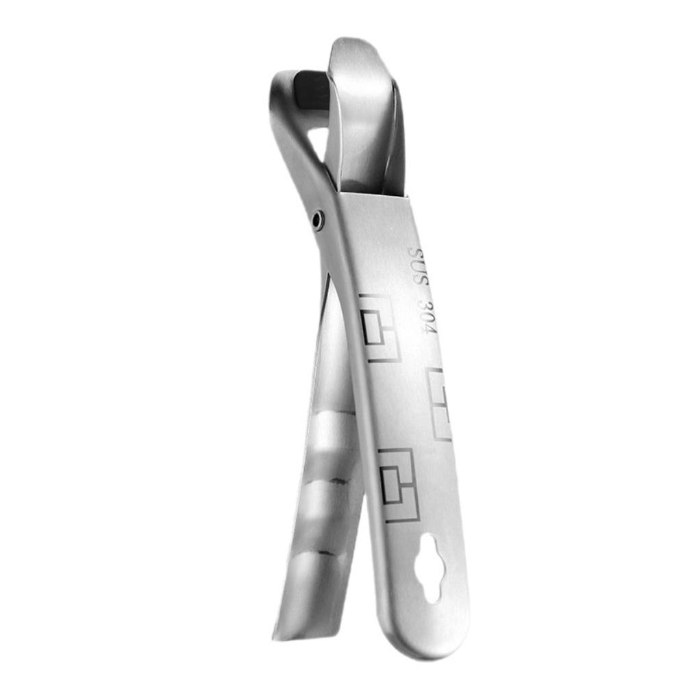 Silicone Head Hot Dish Clip Non Slip Anti-Scald Clip 304 Stainless Steel Plate Gripper  Steamer