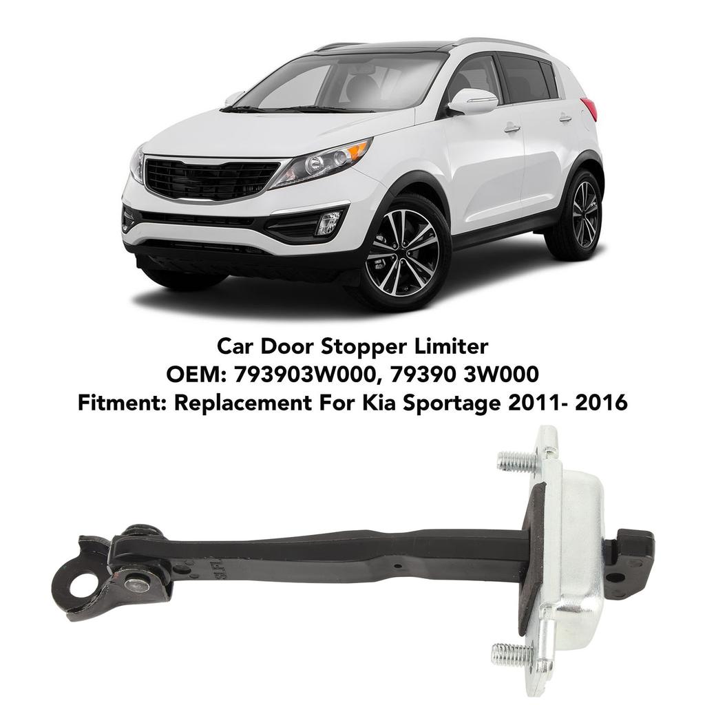Car Door Stopper Limiter 793903W000 Front Right Door Check Arm Stop Hinge Strap Replacement For Kia Sportage 2011 to 2016