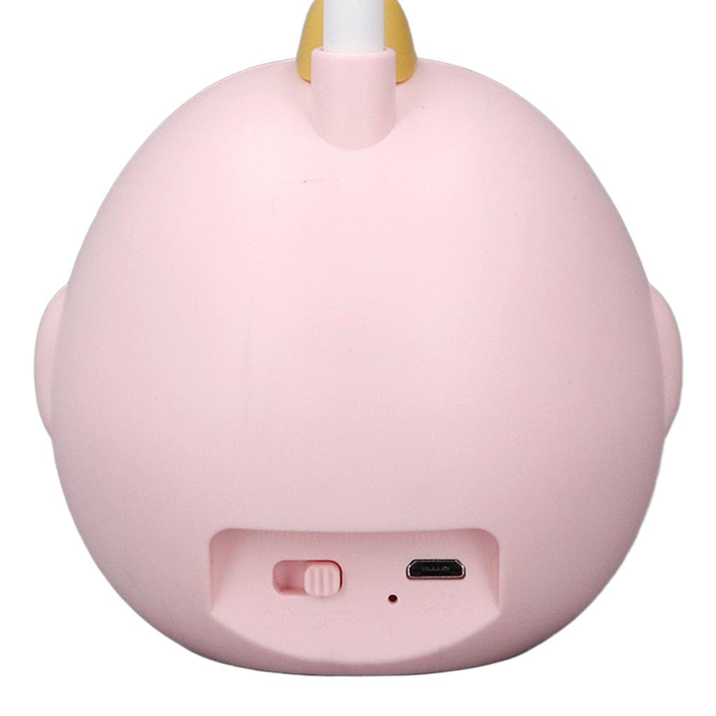 Cute LED Desk Lamp for Student 360 Degree Adjustment USB Charging Soft Light Table Lamp Night Lamp for Home Dorm