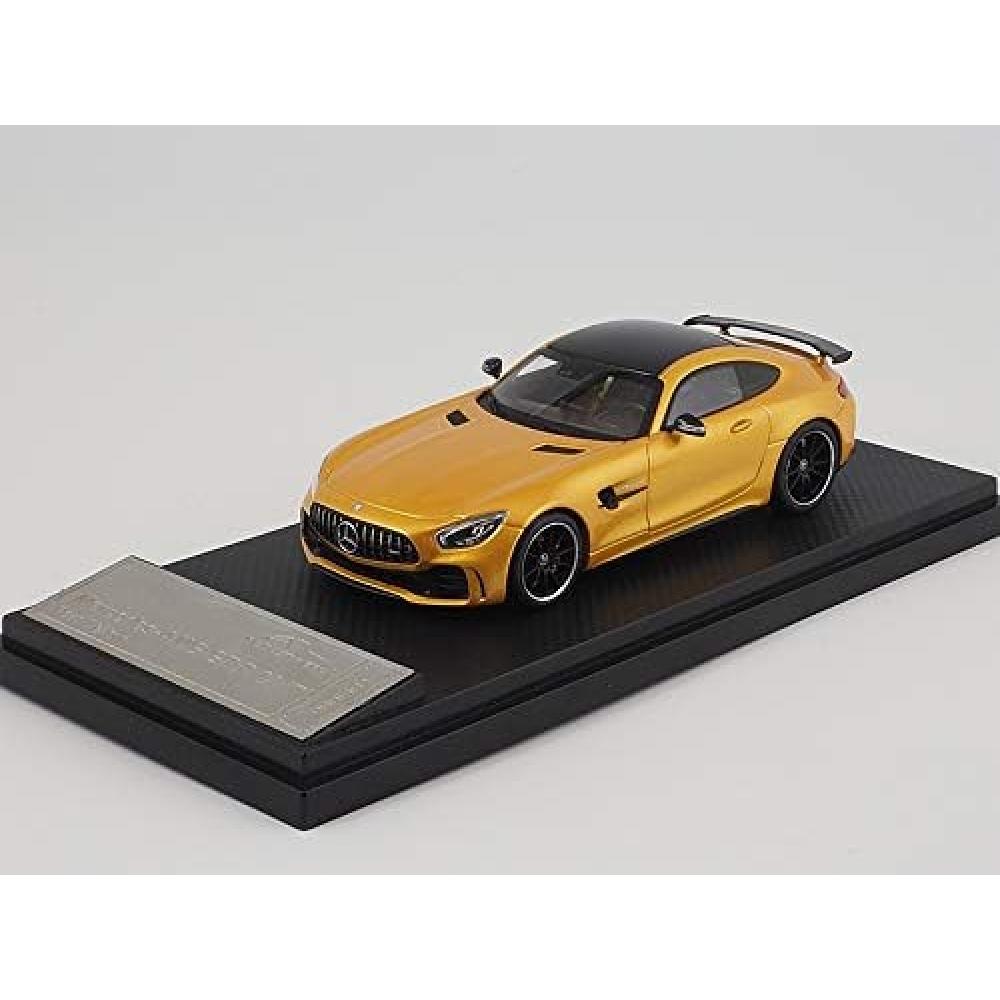 

[почти Реальный] MeRcedes Amg Gt R 2017 solaR Beam Масштаб 1:43 Готовая модель Мини-автомобиль 420702 Желтый