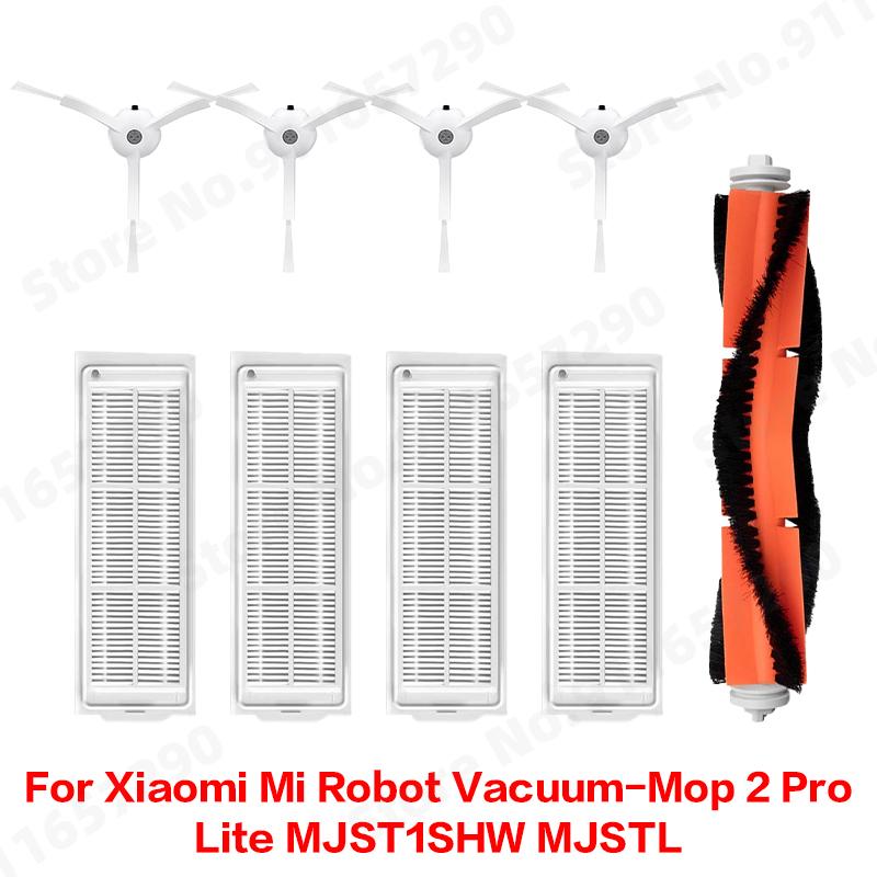 For Xiaomi Mi Robot Vacuum-Mop 2 Pro/Lite MJST1SHW MJSTL Side Main Brush Water Tank Dust box Mop Cloth HEPA Filter Accessories