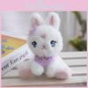 Plush Bunny Keychain With Pp Cotton Filling For Bag Decoration And Collection
