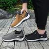 Shoes Men's 2025 Summer Outdoor Versatile Single Shoes Hiking Shoes Soft Sole Korean Version Casual Walking Shoes