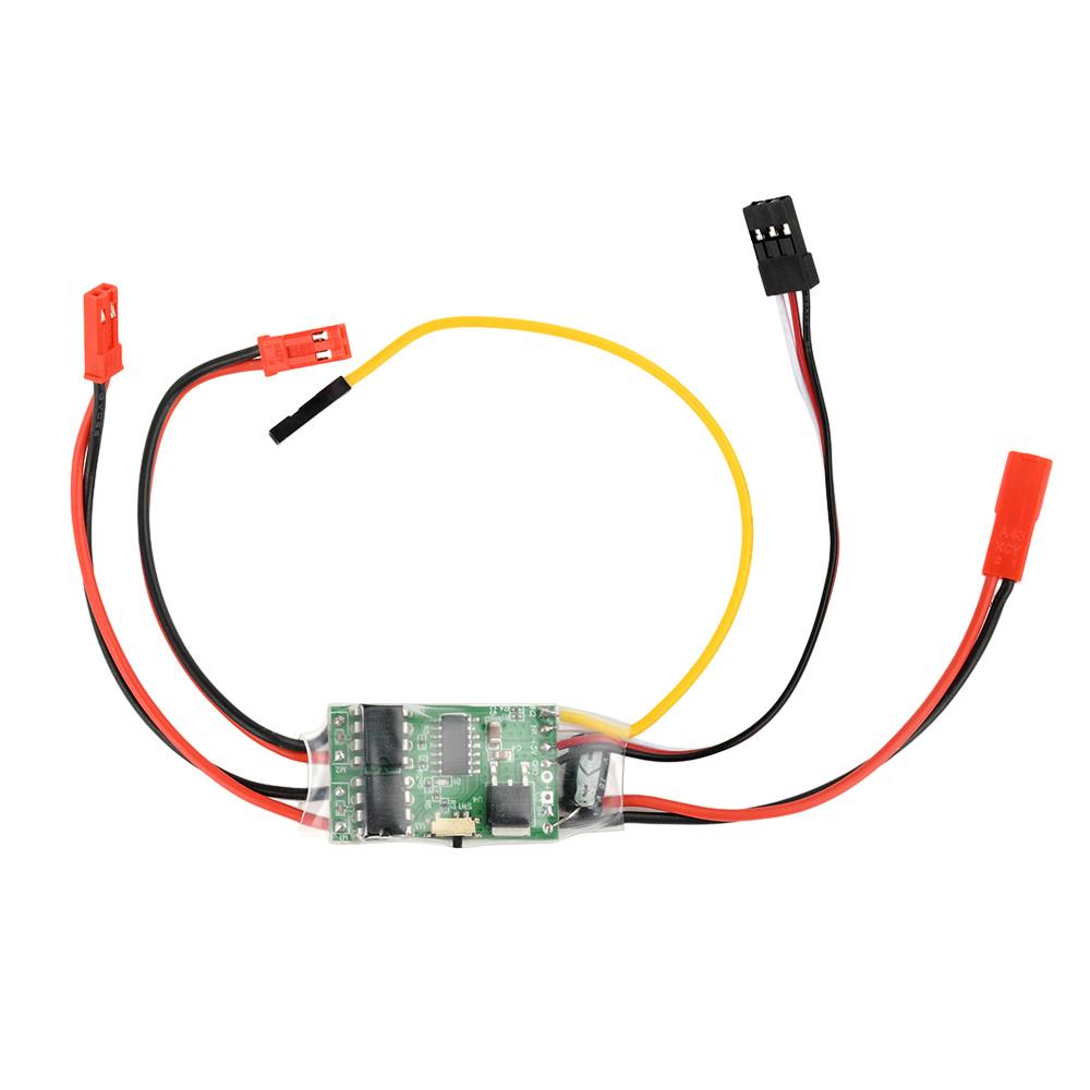 Electronic Speed Controller Brushed ESC 2-way Bidirectional Adjustable Motor Speed Controller for 2S 3S Lithium Battery