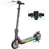 RCB R12 PRO Electric Scooter Black – 220W – 3 Speeds – 7” – Colorful LEDs – Digital Display – 15KM – Perfect Gift