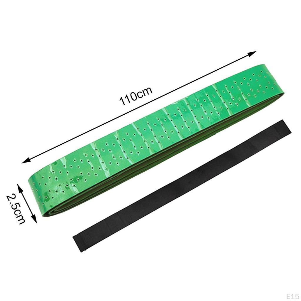 10 Pieces Badminton Racket Grip Tape, Anti Skid Tennis Overgrip for Motorbike Handlebar