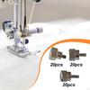 20 Pieces Presser Foot Screw Sewing Machine Change Sturdy Supplies Feet Thumb Screws Stainless Steel