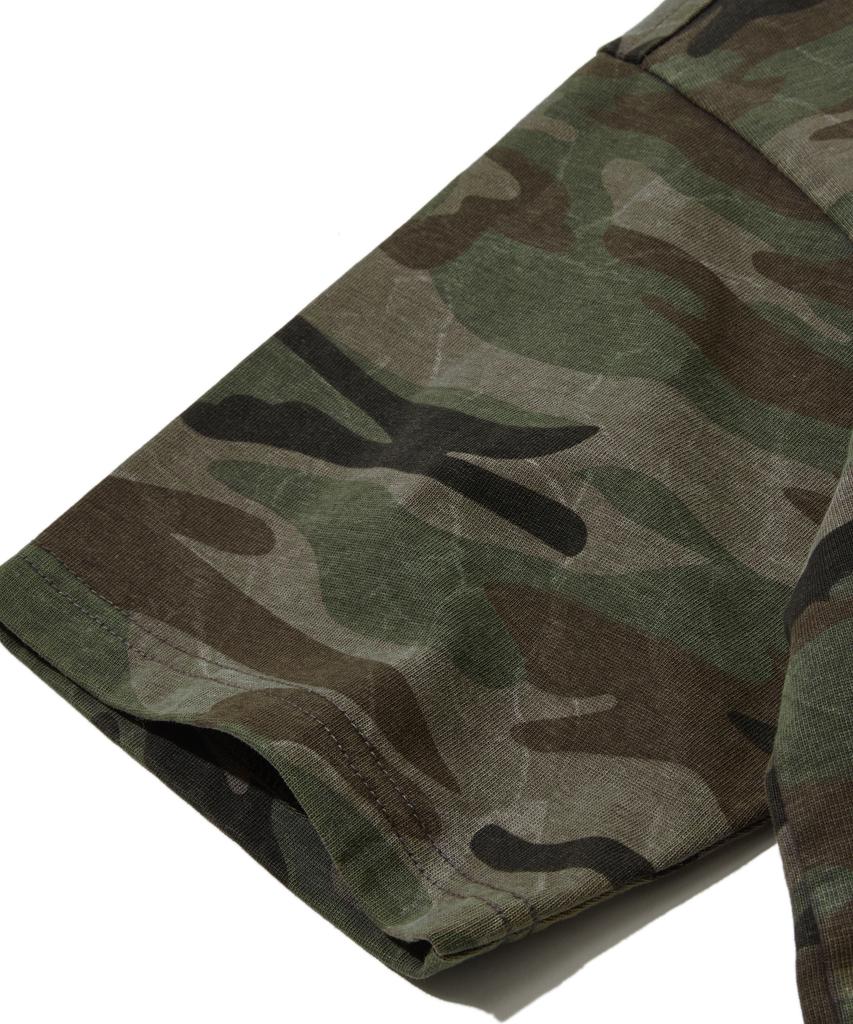 PENFIELD Washed Bay State Camo T-Shirt Green_Fs2Kt64U