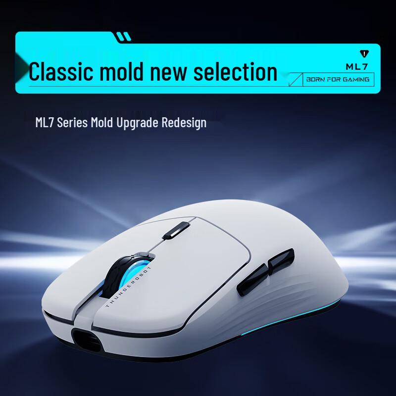 ThundeRobot ML7 Extended Wireless Gaming Mouse with Charging Dock