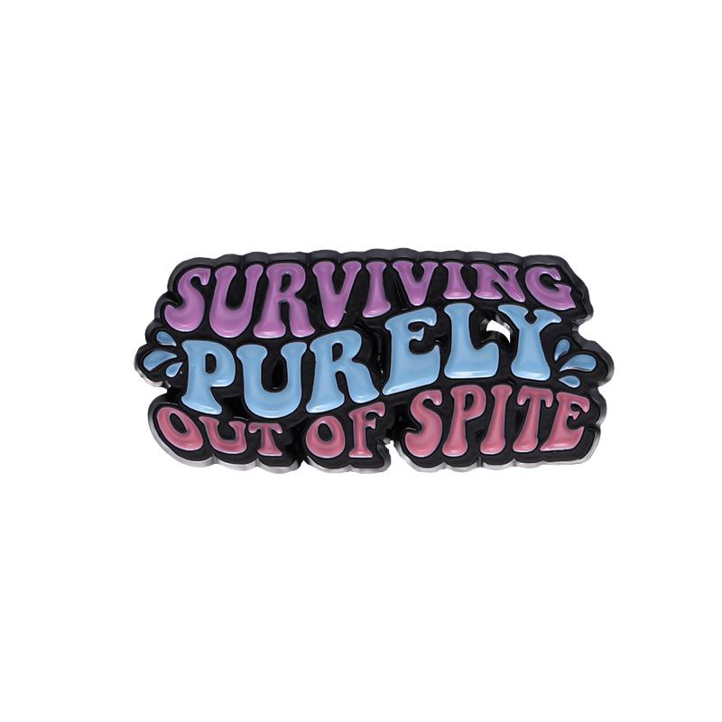 Colorful Quotes Saying Enamel Pins Custom Overthinker It s OK Brooches Lapel Badges Funny Jewelry Gift for Kids Friends