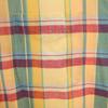 Brooks Brothers Check Pattern Short sleeve Button down shirt M Yellow Men's Used
