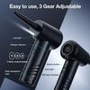 100000RPM Compressed Air Duster 3-Gear Adjustable PC/Keyboard Cleaner Portable Multi-functional Electric Air Blower