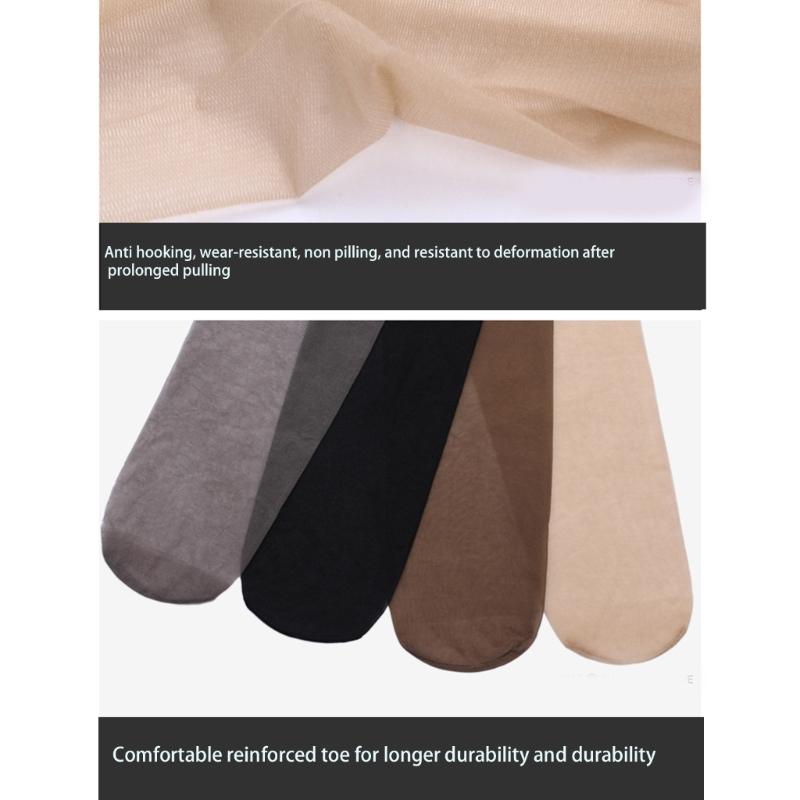 Women Ultra Thin Seamless T-Crotch Sexy See Through Pantyhose Summer Invisible Stretchy Sheer Tights Stockings Hosiery