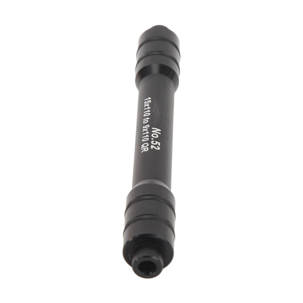 Bike Wheel Fork Axle Thru Axle Adapter Aluminum Alloy Barrel Shaft for Replacement 15x110 To